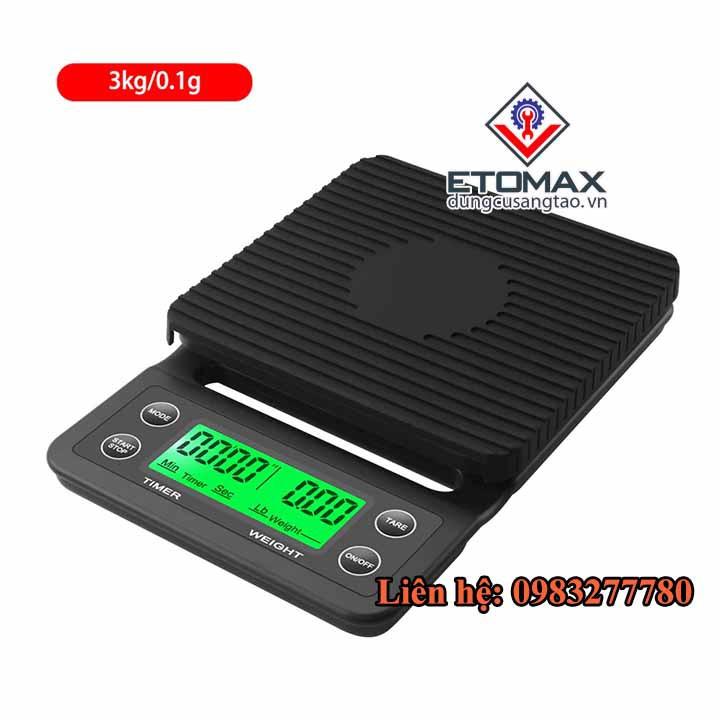 Cân Điện Tử Pha Chế Cà Phê CX-Ceries 3kg x 0.1g