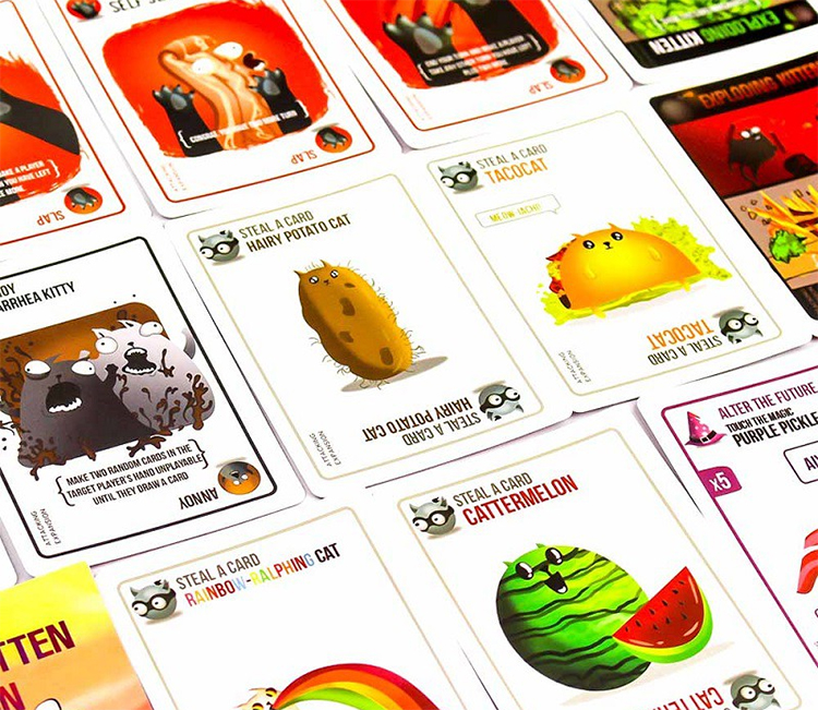 Mèo Nổ Exploding Kittens Mở Rộng 2 - Attacking Kittens