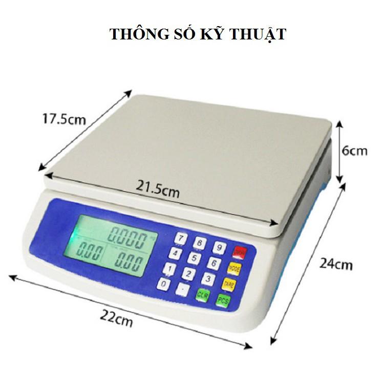 Cân điện tử tính tiền 30kg/1g DT-580