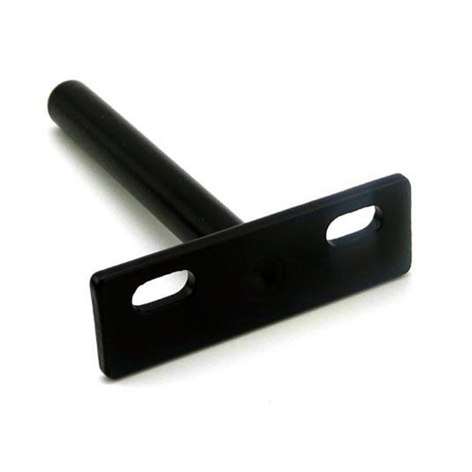 2xFLOATING SHELF BRACKETS SCREW WALL SHELVES SUPPORT HOLDER 12.4x6.2x2cm