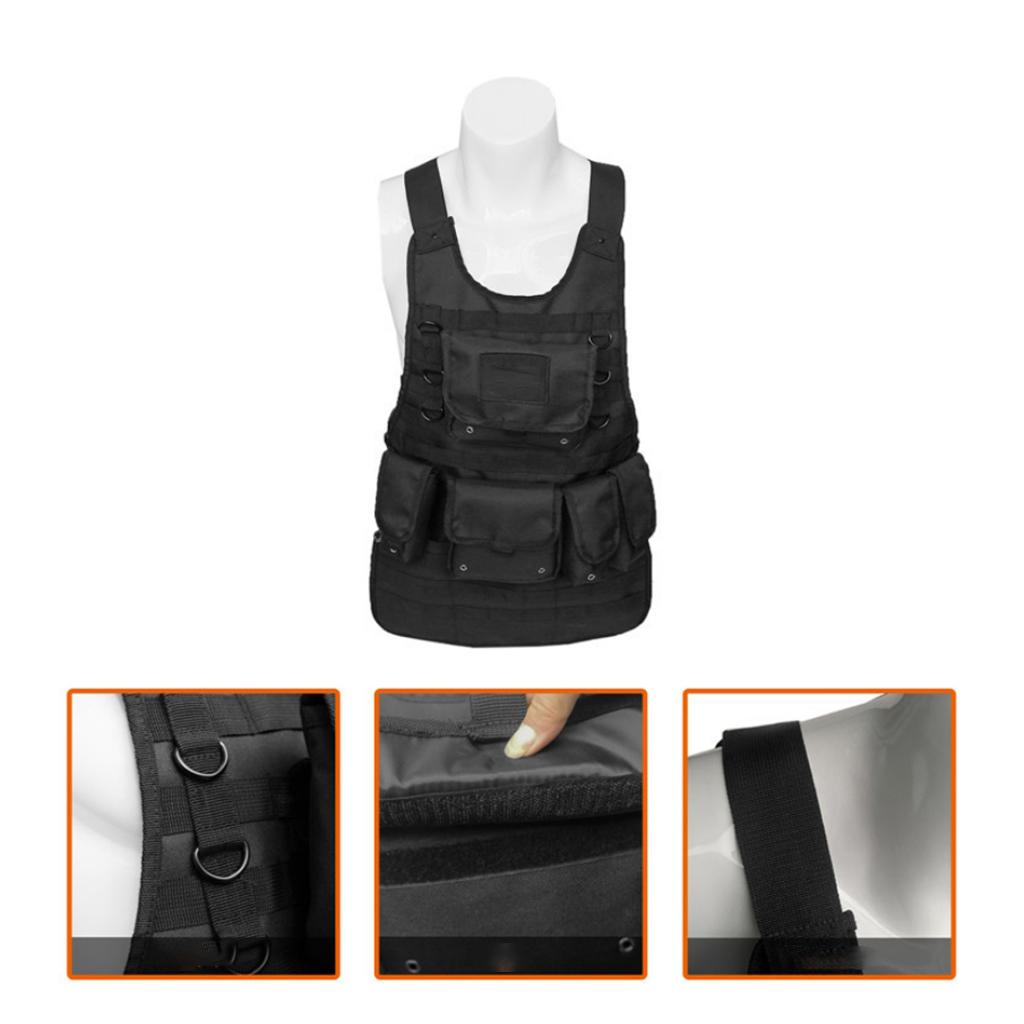 Footful Molle Tạp Dề Với Nhiều Túi Đựng Có Thể Tháo Rời Miếng Dán Cường Lực Và Có Thể Điều Chỉnh Mặt Dây Đeo