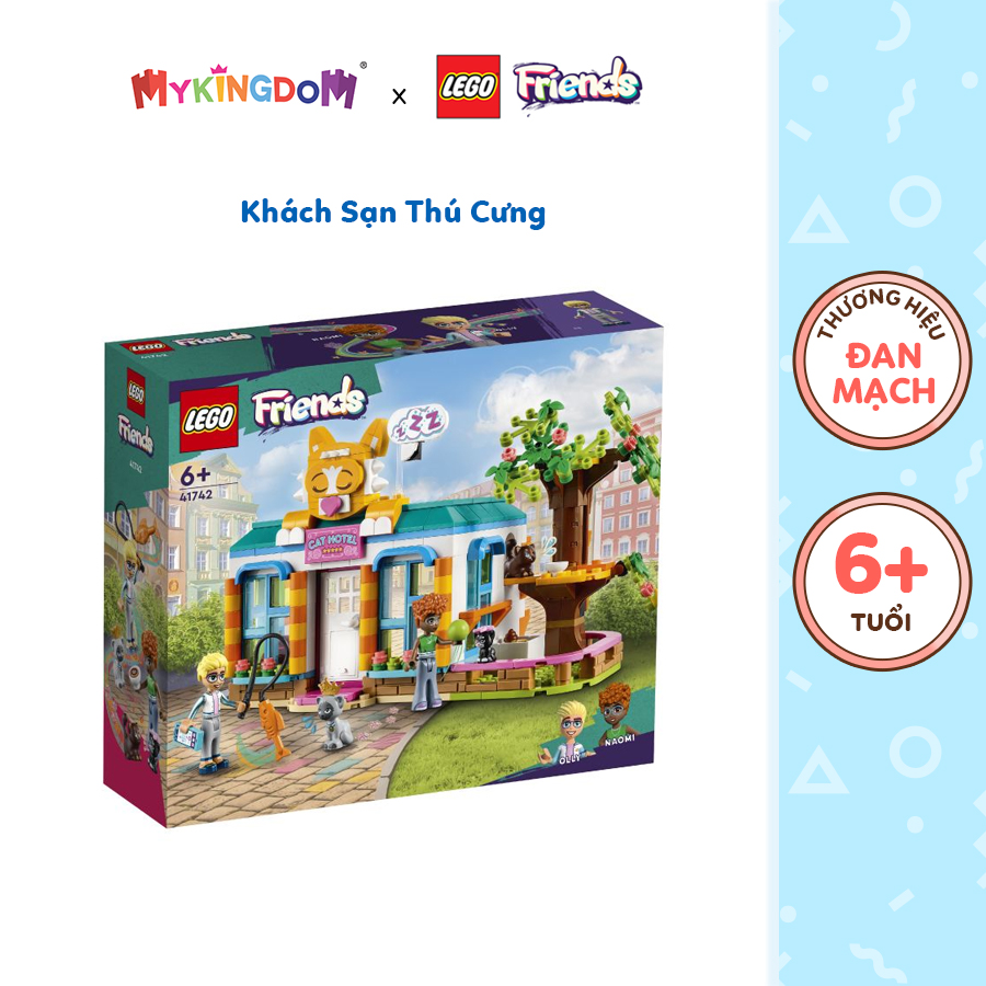 Đồ Chơi Lắp Ráp LEGO Friends Khác Sạn Thú Cưng 41742