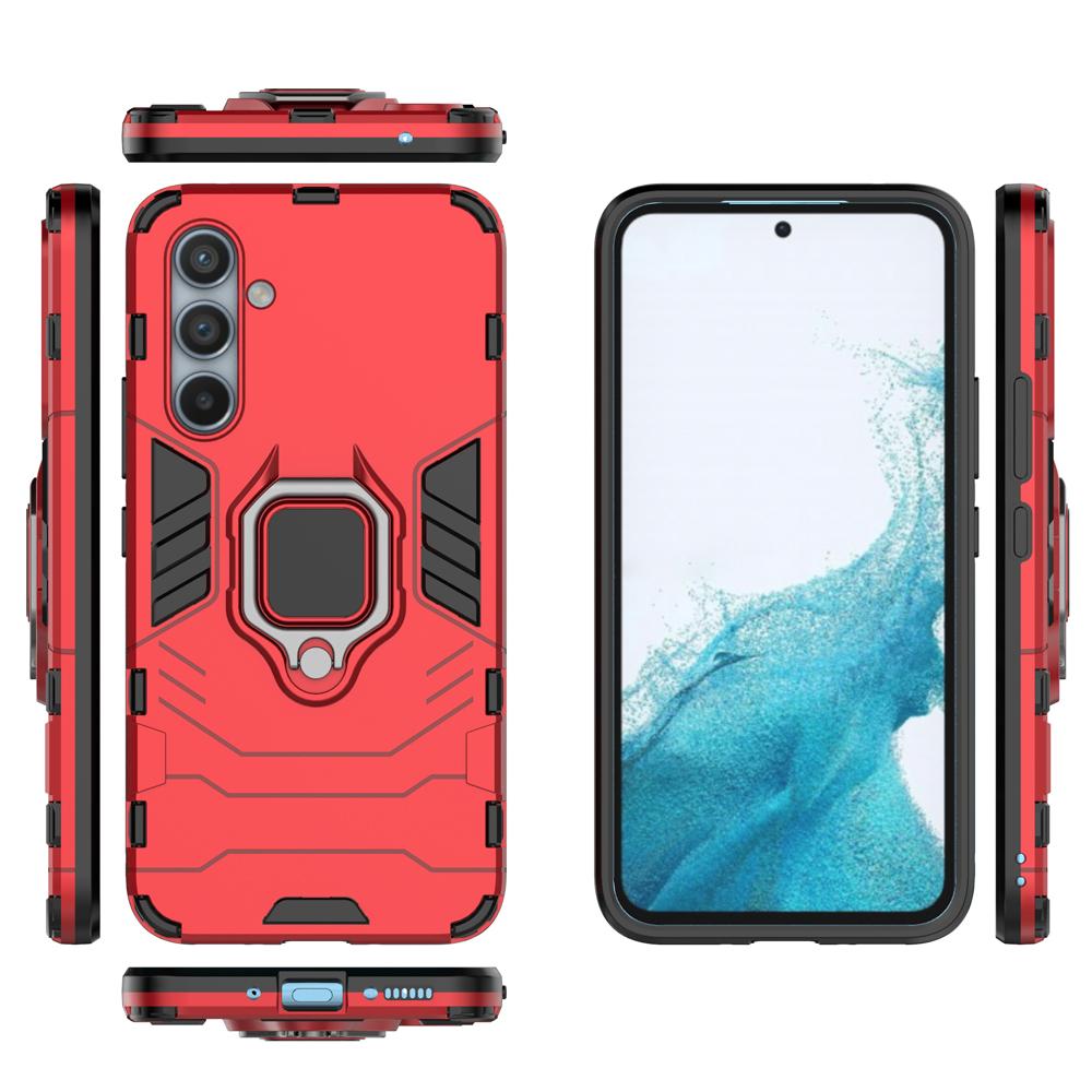 Ốp lưng Samsung A54 5G, Ốp Chống sốc Iron Man có giá đỡ nhẫn iring hít Ôtô Bảo vệ viền và Camera cho Samsung A54 5G
