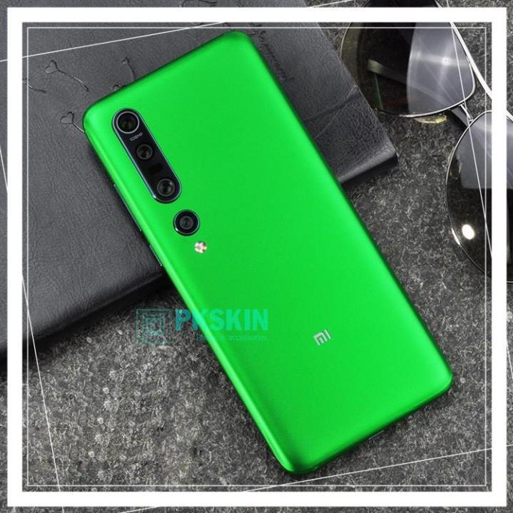 Skin dán full lưng và viền cho xiaomi mi 10 , xiaomi 10 pro