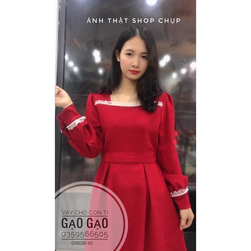 Đầm dạ nhung cho con bú sz M- xxl KÈM ẢNH THẬT