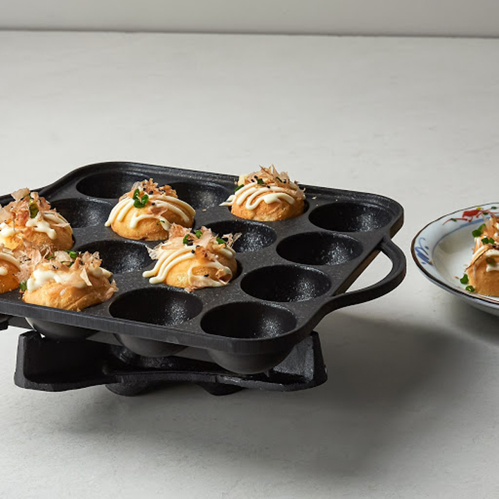 Chảo Làm Takoyaki Chống Dính 195 x 195 x 30mm