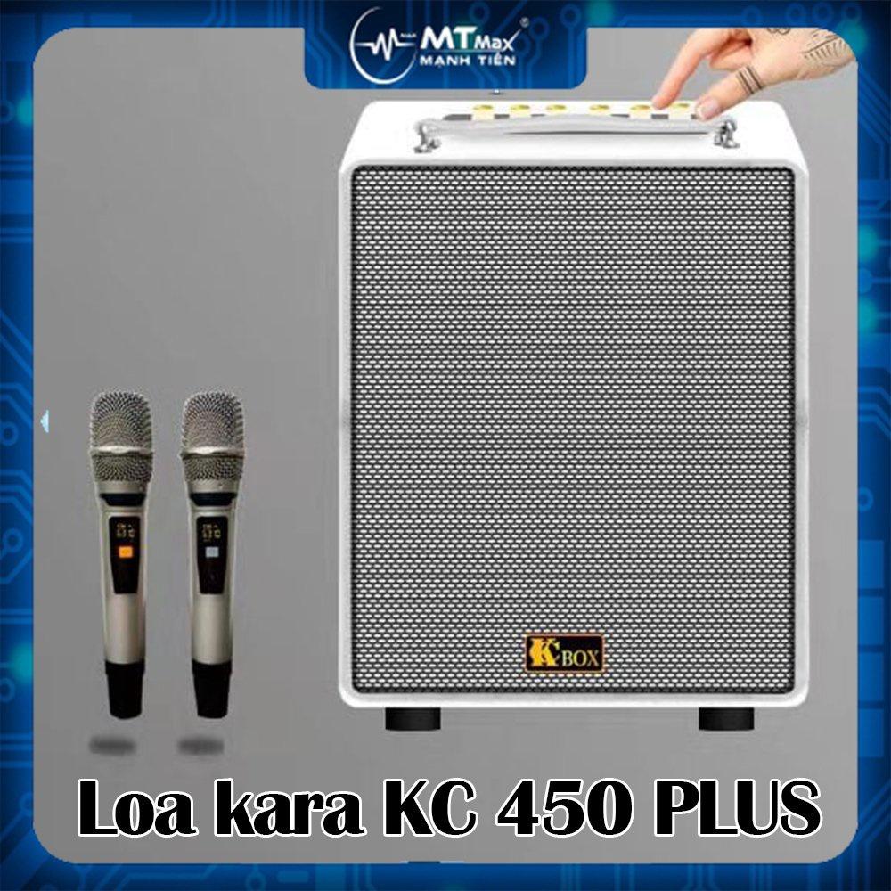 Loa Karaoke Xách Tay Kcbox Kc450 Plus Công Suất Lớn bản nâng cấp 3 đường tiếng màu trắng tinh khôi có reverb siêu hay