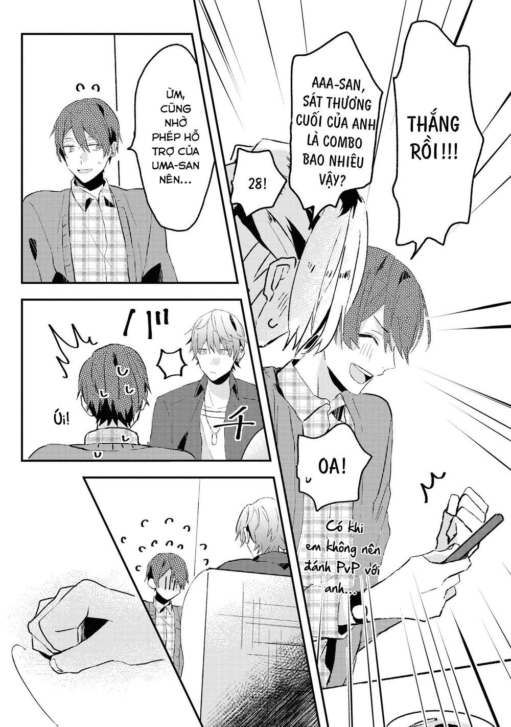 đồng đội game online, té là ngài sếp khó tính chapter 10 11