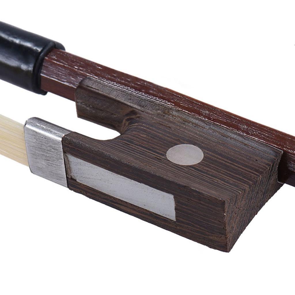 1 Piece Horse Hair Violin Bow for 4/4 3/4 1/2 1/4 1/8 Violin Fiddle -4