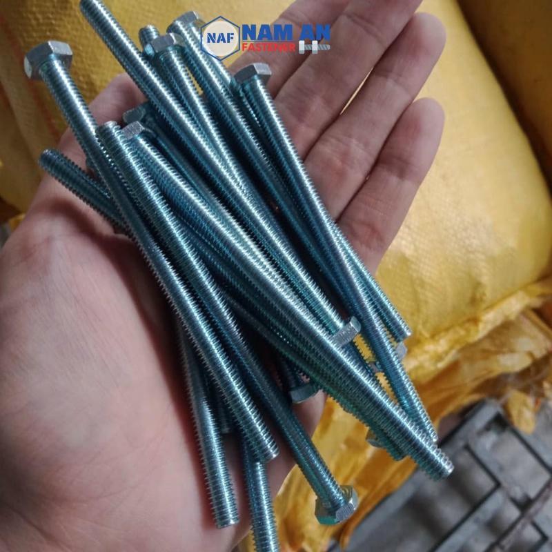 300 con Bulong M6 cấp bền 8.8, bu lông lục giác M6, bu lông 8.8, chiều dài 16, 20, 25, 30mm. Màu: Đen, Vàng, Trắng