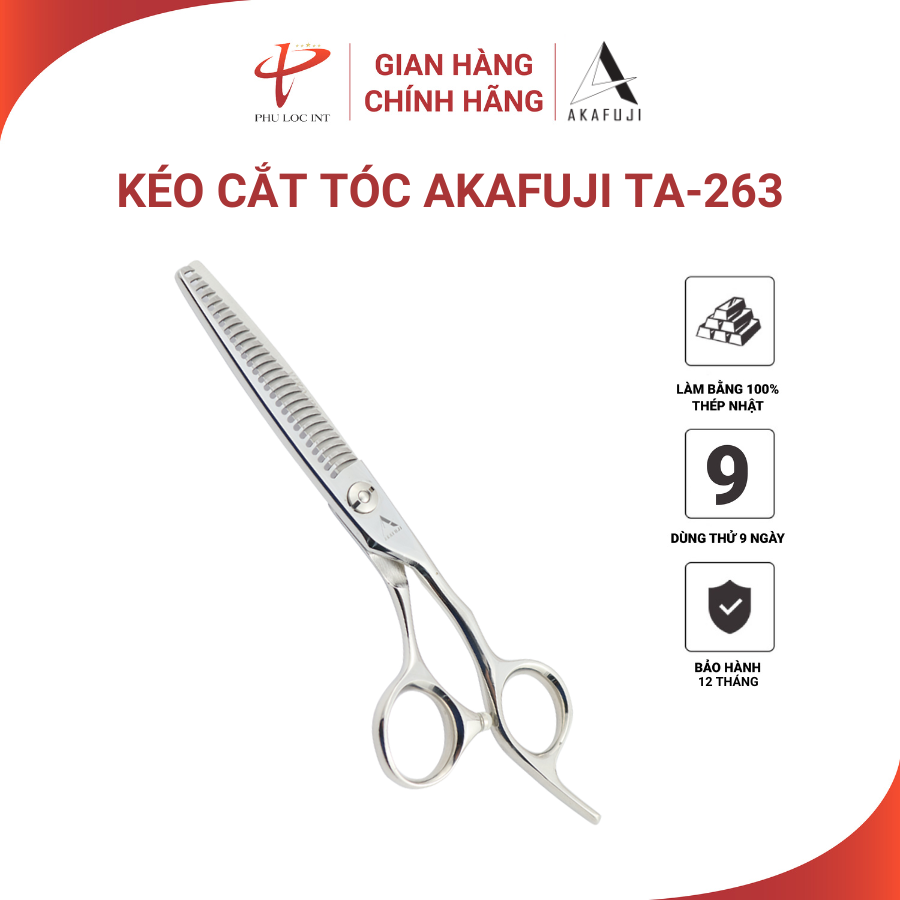 Kéo tỉa tóc  TA-263 răng cong (size 6.0 inches)