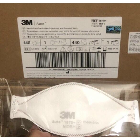 Khẩu trang y tế 3M N95 1870+