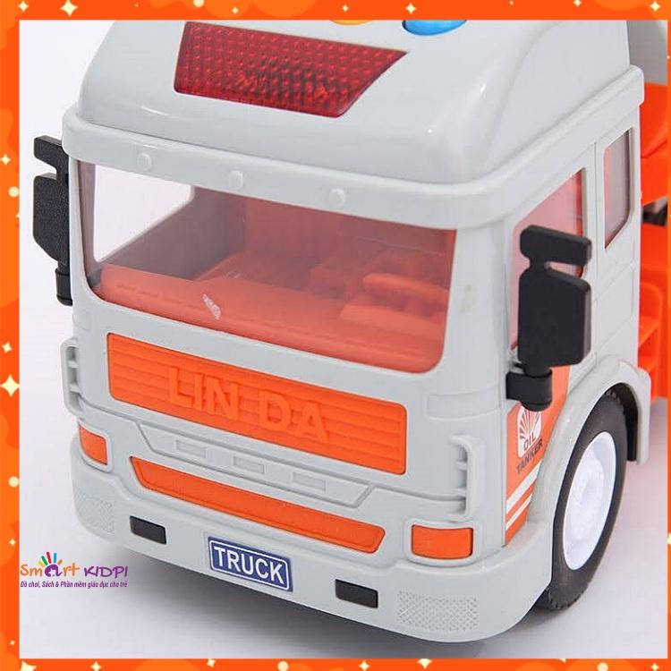 Bộ đồ chơi ô tô mô hình các loại xe xây dựng: máy xúc, xe tải, cần cẩu... cho trẻ em, đồ chơi cho bé thoả sức sáng tạo