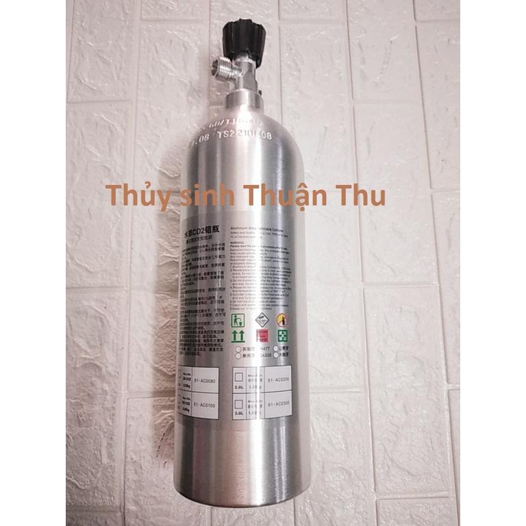Bình Co2 nhôm 1L - 2L Tawan
