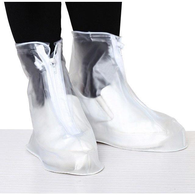 Ủng bọc giày đi mưa cổ cao CÓ ĐẾ CHỐNG TRƠN TRƯỢT loại cao cấp dùng cho cả nam và nữ - Đồ gia dụng thông minh