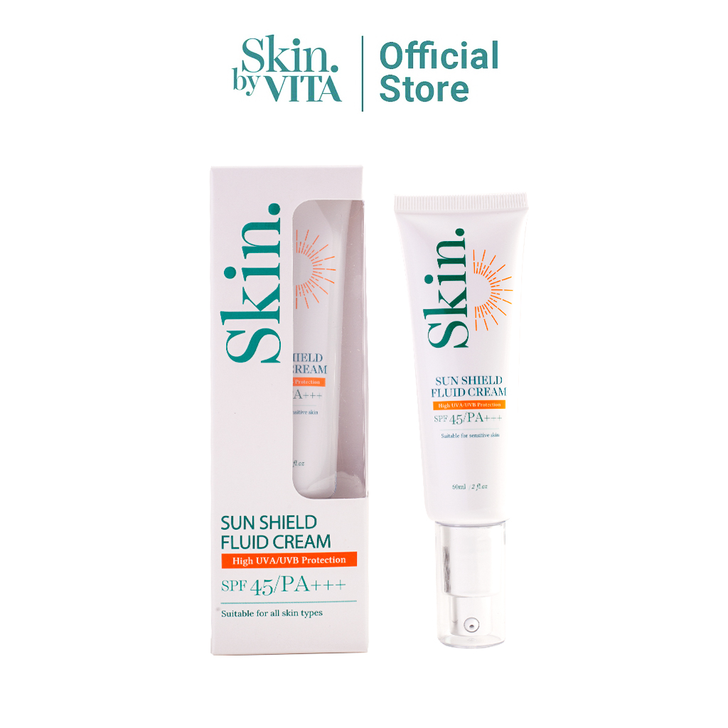 Kem chống nắng Skin. by VITA 60ml - Sunshield Fluid Cream