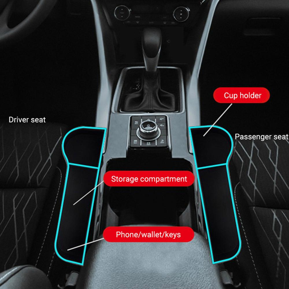 Glove Compartment Glovebox Car Seat Gap Filler Car Storage Box Multifunctional Organizer Large Capacity Versatile