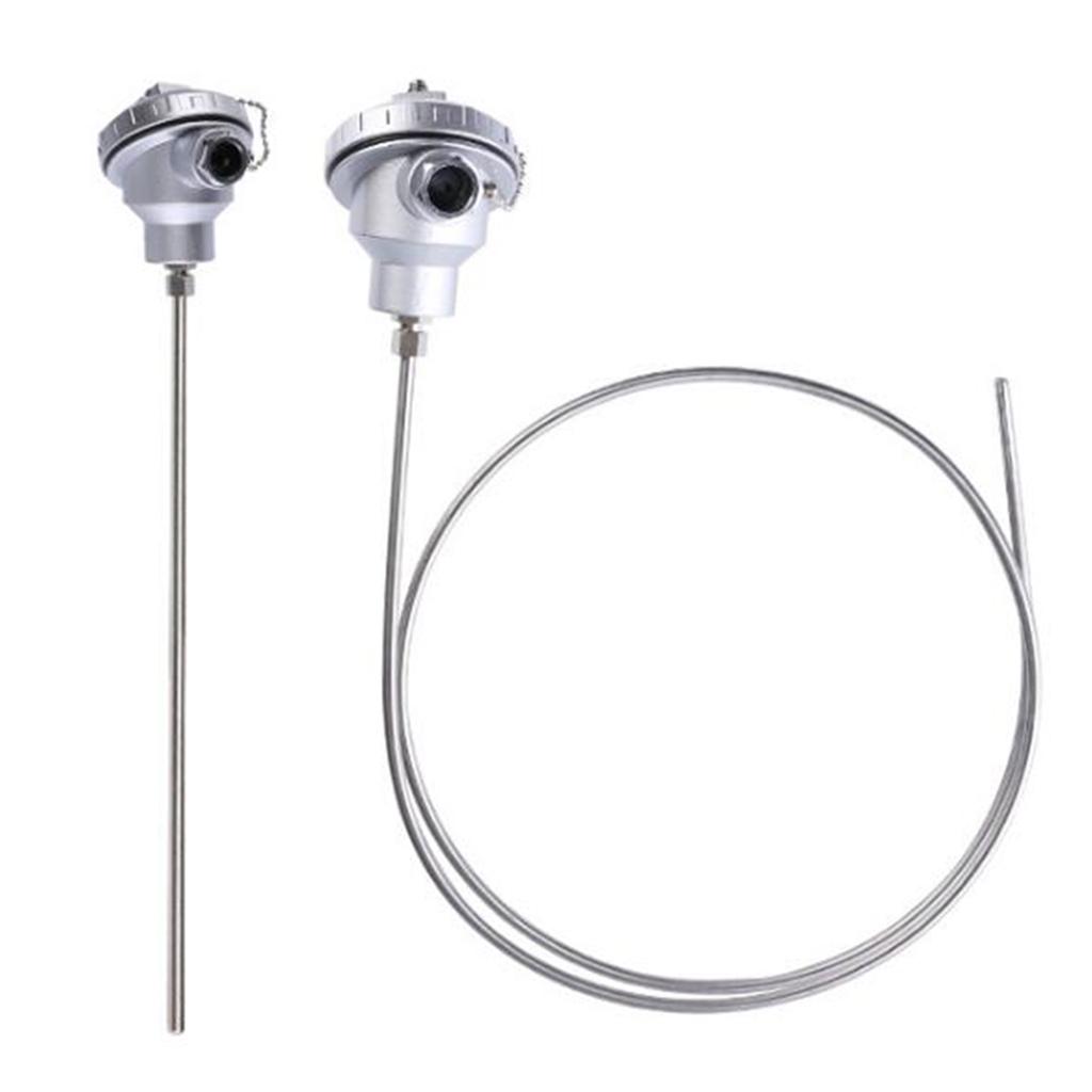 1 Pc Stainless Steel Probe Thermocouple K Type Temperature Sensor 3x500 Mm
