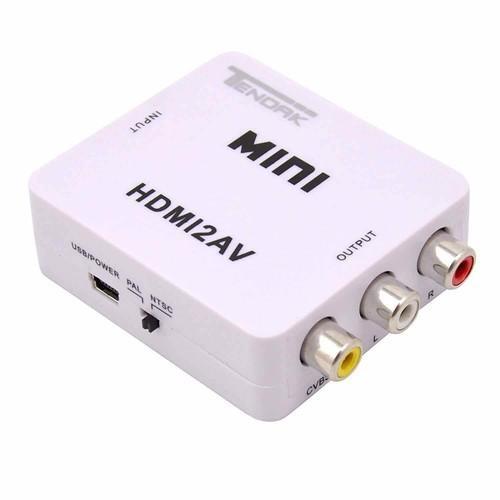 ️ Đầu chuyển hdmi,Chuyển đổi HDMI sang 2 AV