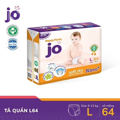 Tã Quần jo Size L64 (64 Miếng)