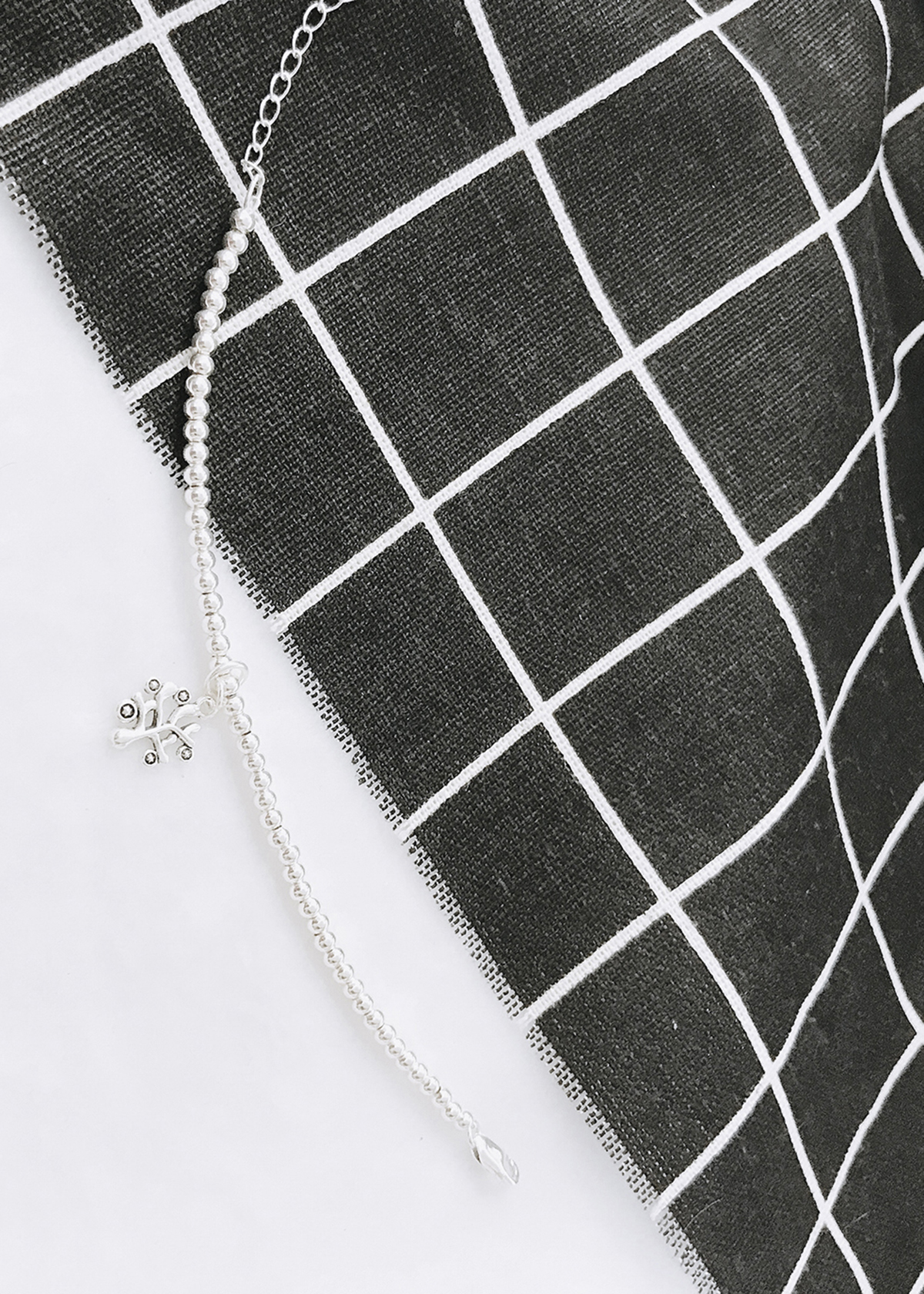 Lắc bi bạc 3mm cây trí tuệ - Ngọc Quý Gemstones