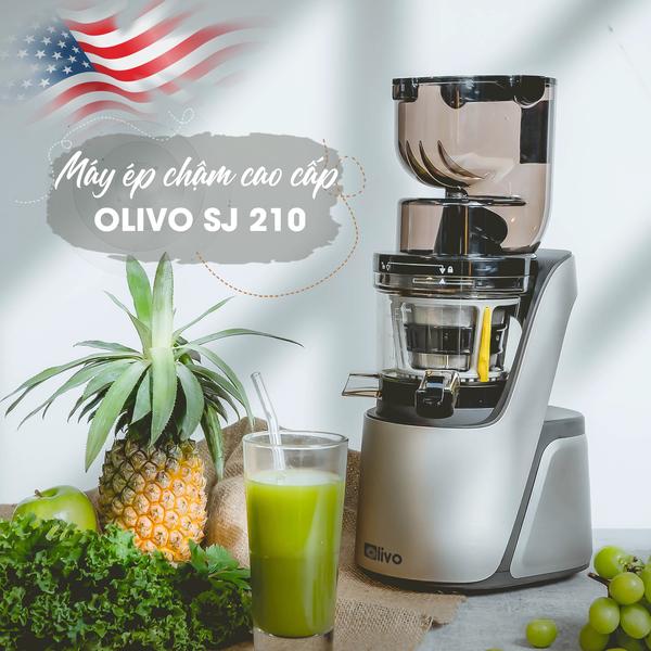 Máy Ép Chậm Olivo SJ189 Cao Cấp [CHÍNH HÃNG] Máy Ép Trái Cây Kiệt Bã Đến 98% Thương Hiệu Mỹ