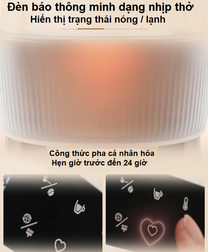 Máy pha cà phê nóng và lạnh Drip nhỏ giọt thương hiệu Hà Lan cao cấp Philips Morgen HD7997 920W - Hàng chính hãng