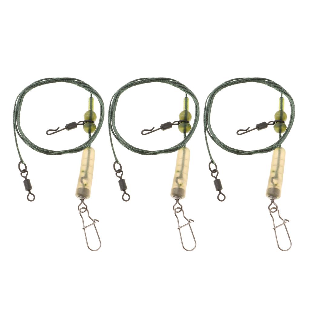 Carp Fishing Hair Rig with Clip Swivel Carp Rig Fishing Tackle 001
