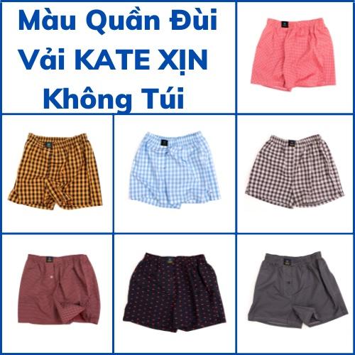 Quần Short Nam TARMOR , Quần Đùi Nam Mặc Nhà Được May Với Chất Liệu Vải KATE Mát Mịn , Mặc Nhà , Mặc Ngủ