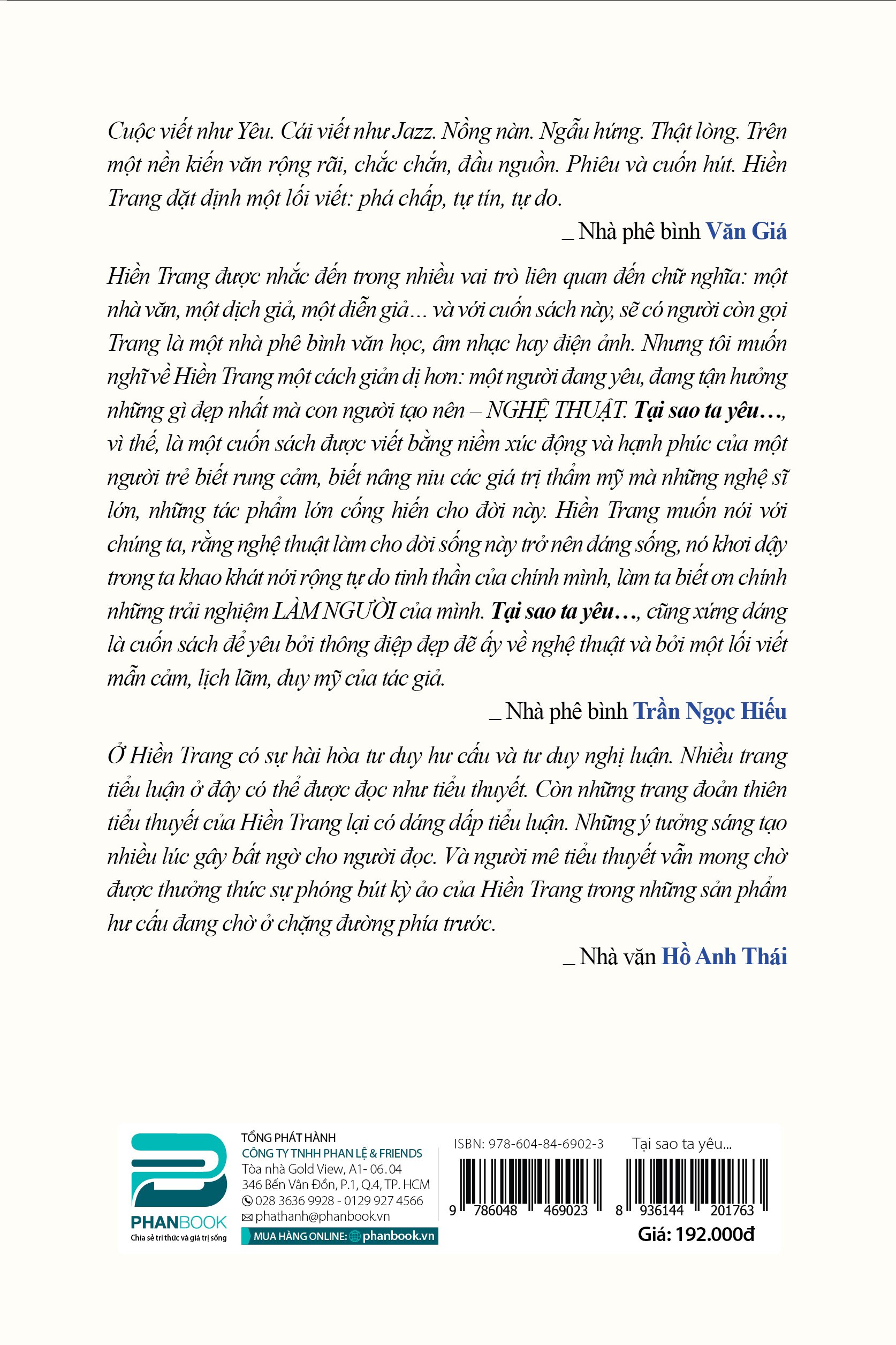 Tại sao ta yêu - Hiền Trang