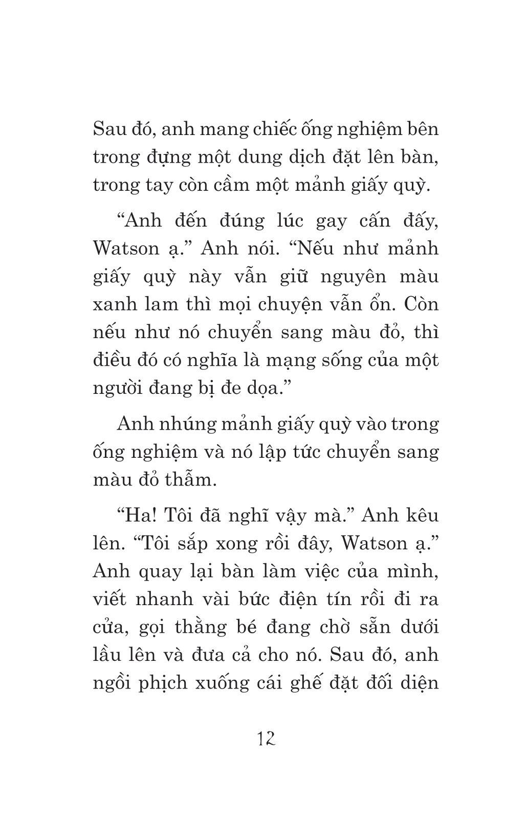 Tuyển Tập Sherlock Holmes - Những Bí Mật Và Báu Vật Bị Đánh Cắp - Bản Hiệp Ước Hải Quân