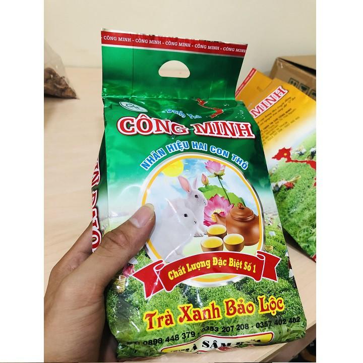 TRÀ SÂM DỨA - DANH TRÀ CÔNG MINH HIỆU HAI CON THỎ 200G (PHA TRÀ ĐÁ)