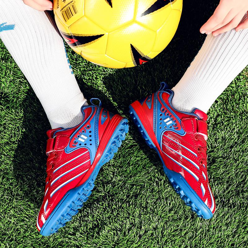LLLSYLOVE trẻ em giày bóng đá trẻ em vận chuyển miễn phí bãi cỏ đào tạo cô gái giải đấu bóng đá giày bóng đá sân bóng đá khởi động bóng đá cậu bé