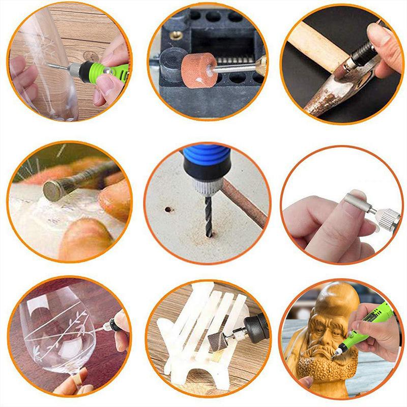 Bộ công cụ khắc 71 cái, Bút khắc có dây đa chức năng, Dụng cụ quay tự làm cho đồ trang sức, thủy tinh, gỗ, kim loại