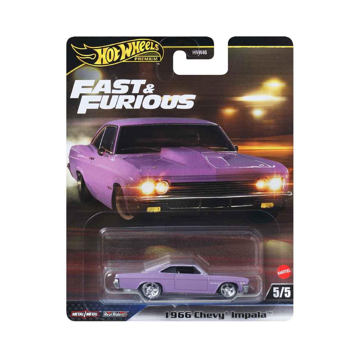 Đồ Chơi Siêu Xe Premium Fast&amp;Furious 66 Impala Sport Coupe HOT WHEELS JBL95/HNW46