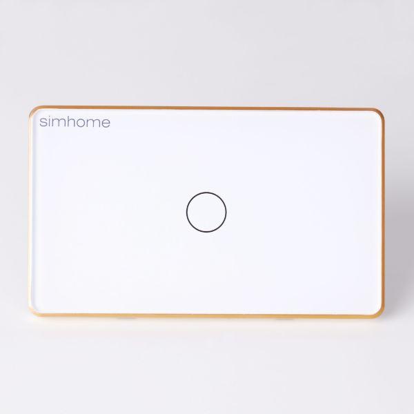 Công tắc cảm ứng WIFI SimHome S2 – Tiêu chuẩn – 1 nút