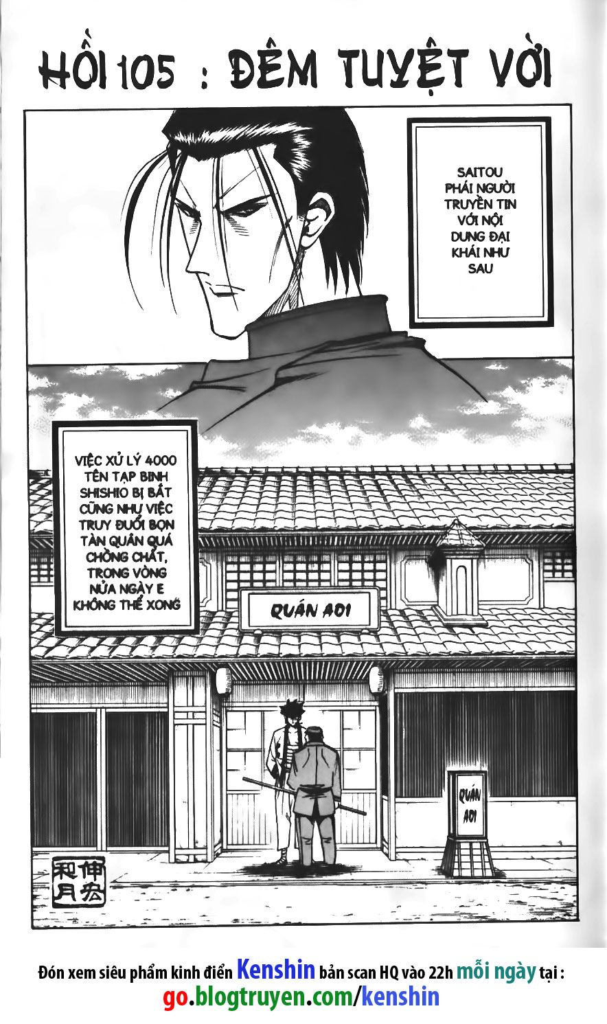 lãng khách kenshin bản nét (2019) chapter 105 1
