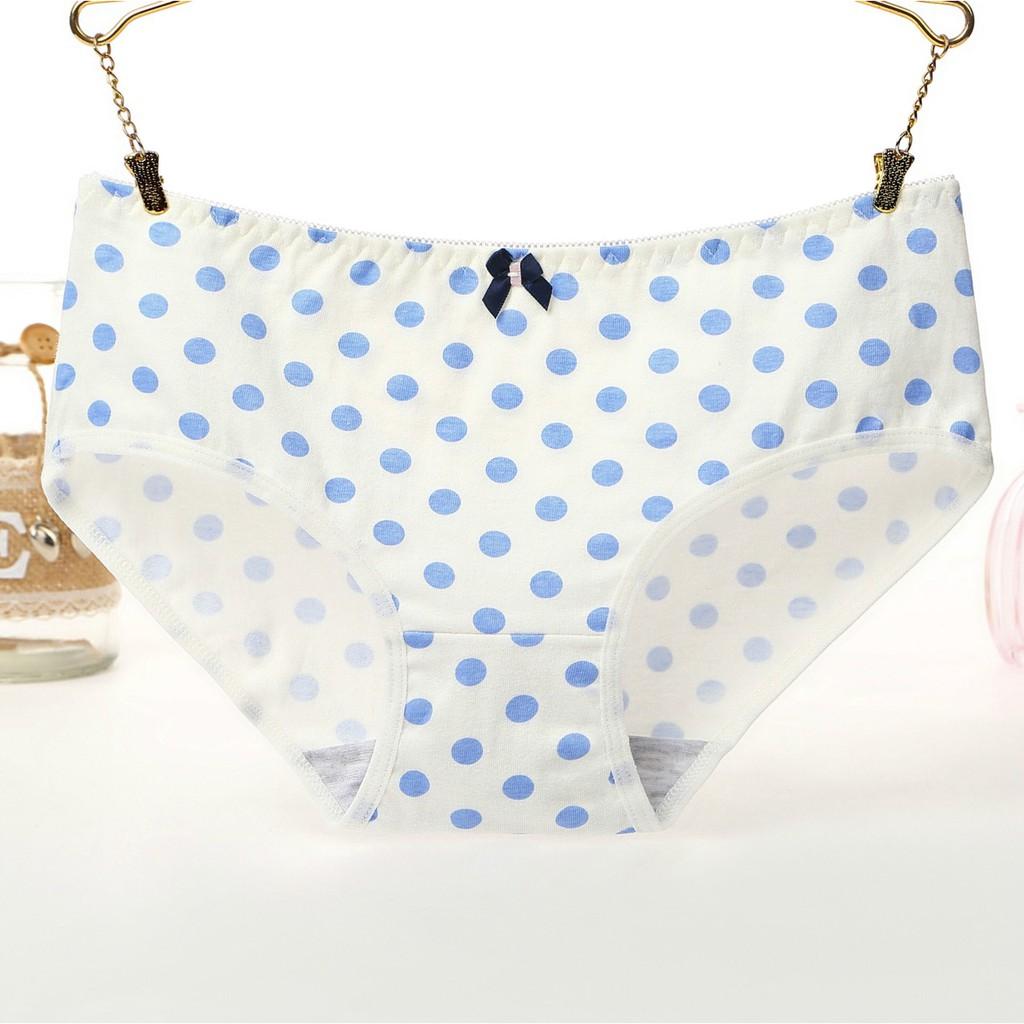 Quần Lót Nữ Cotton Chấm Bi Thời Trang Hàng Loại Đẹp.