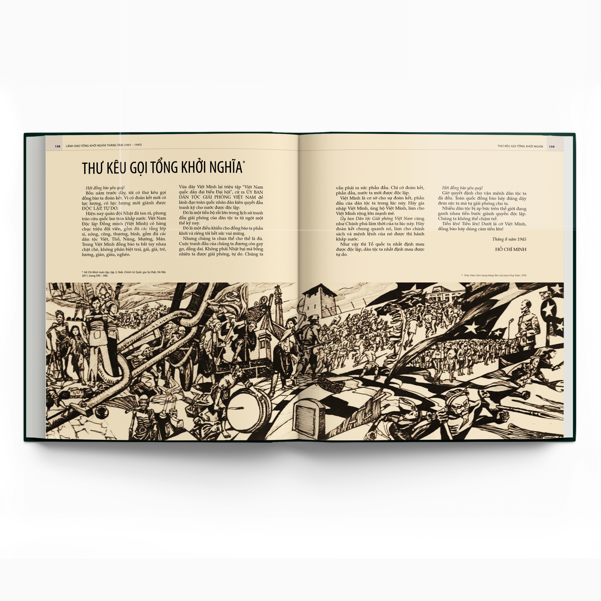 Combo 2 cuốn: Lịch sử Việt Nam bằng hình + Hồ Chí Minh - Tiểu sử bằng hình