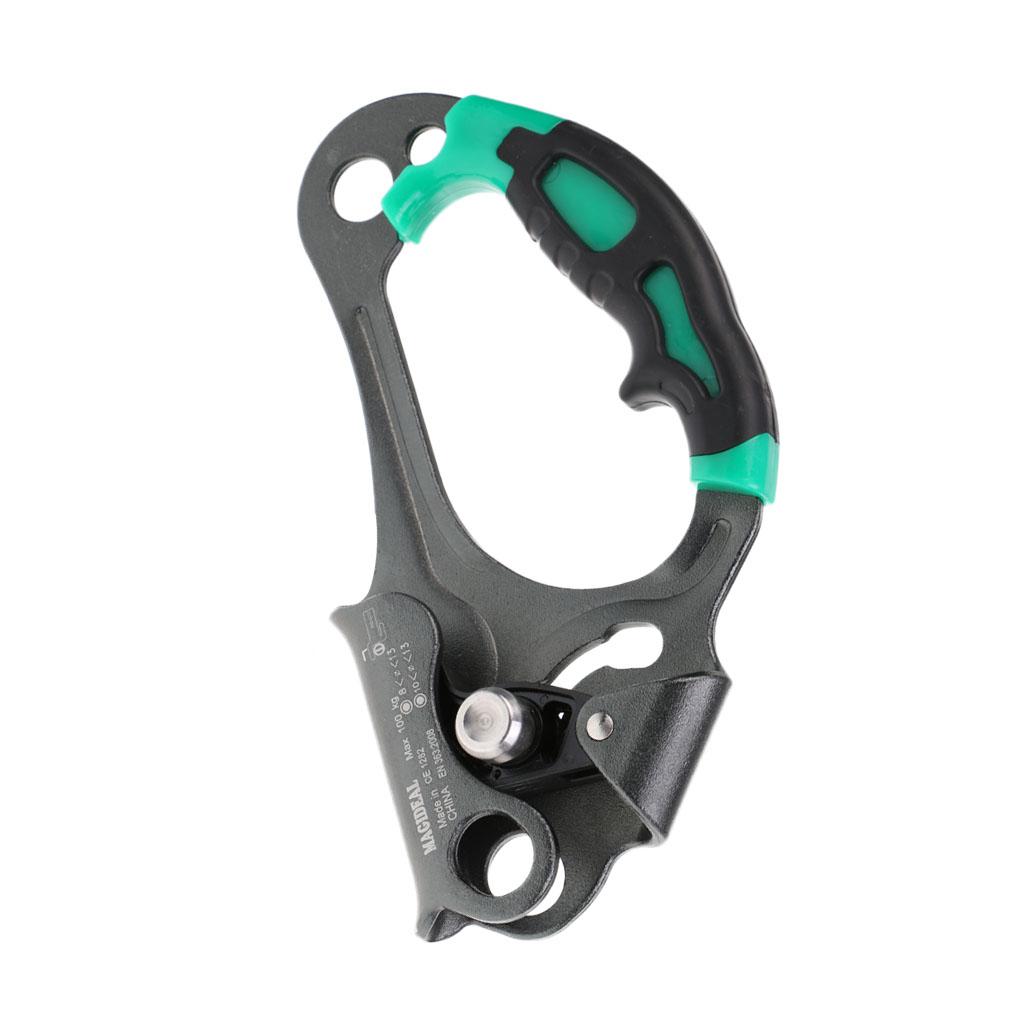 Left Hand Ascender Rock Climbing Tree Arborist Rappelling Gear 8-13mm Rope