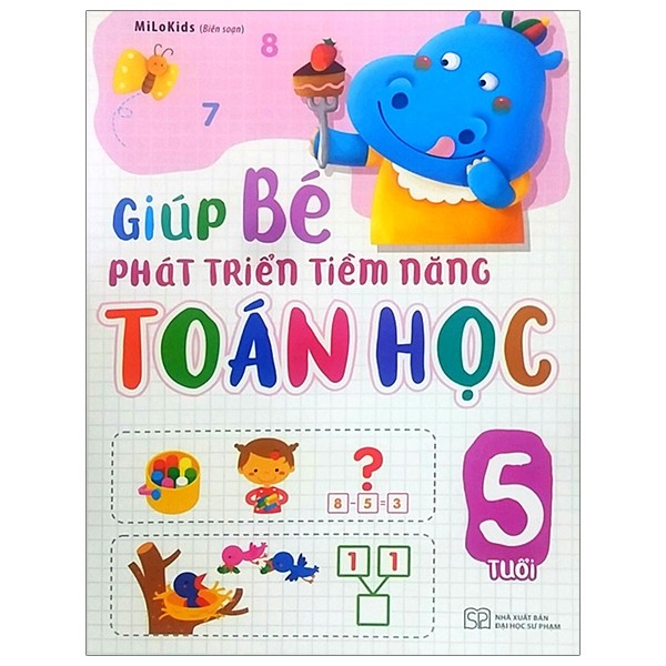 Combo 4 Cuốn Sách Giúp Bé Phát Triển Tiềm Năng Toán Học Cho Trẻ Từ 3-6 Tuổi