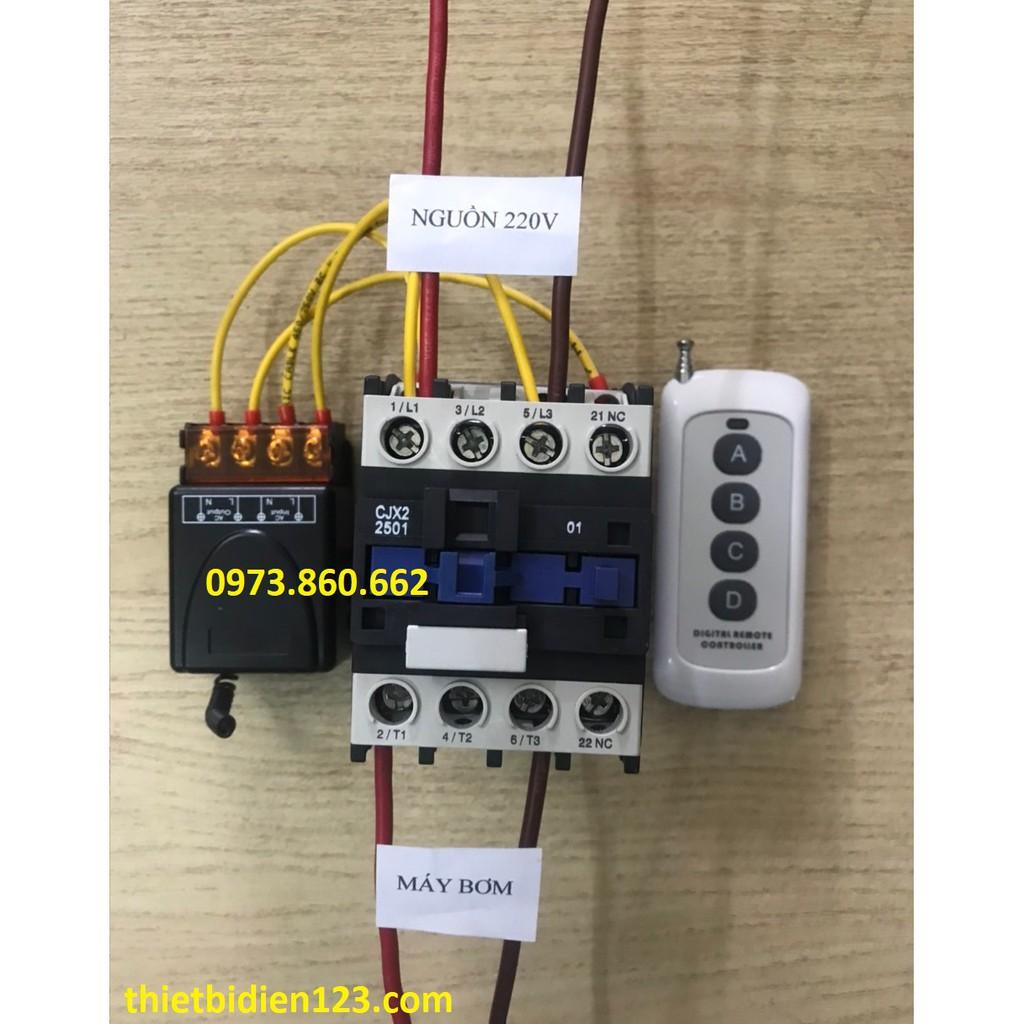 Công tắc điều khiển từ xa cho máy bơm nước 500 mét - 1000 mét cho máy bơm