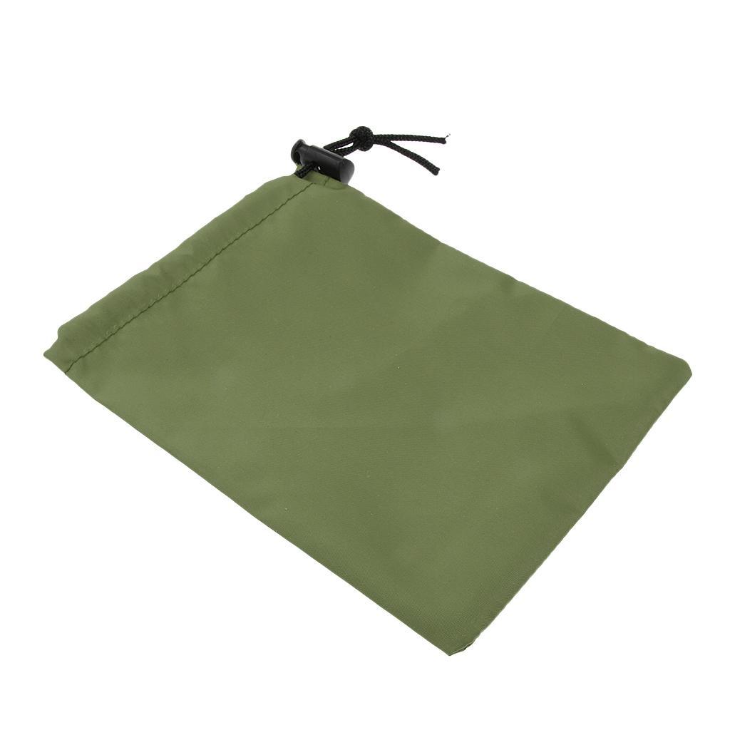 12pcs Waterproof Camping Storage Bag Drawstring Sack Pouch Travel Organizer