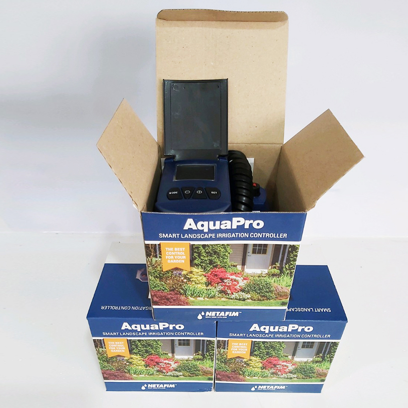 Bộ Hẹn Giờ Tưới Cây Tự Động nhập khẩu Israel dùng pin Hiệu Aquapro nhỏ gọn và tiết kiệm thời gian tưới hàng ngày