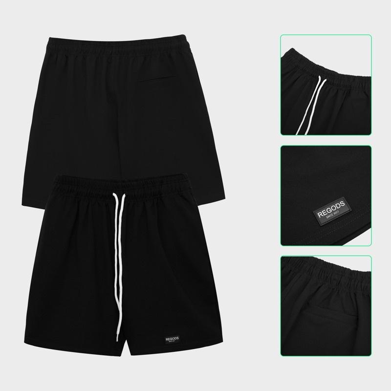 Quần Short Lưng Thun Basic SS1 REGODS Unisex