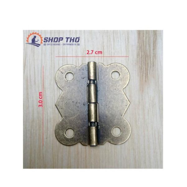 Bản lề giả cổ D018 từ 2 đến 4cm các loại màu vàng và màu đồng