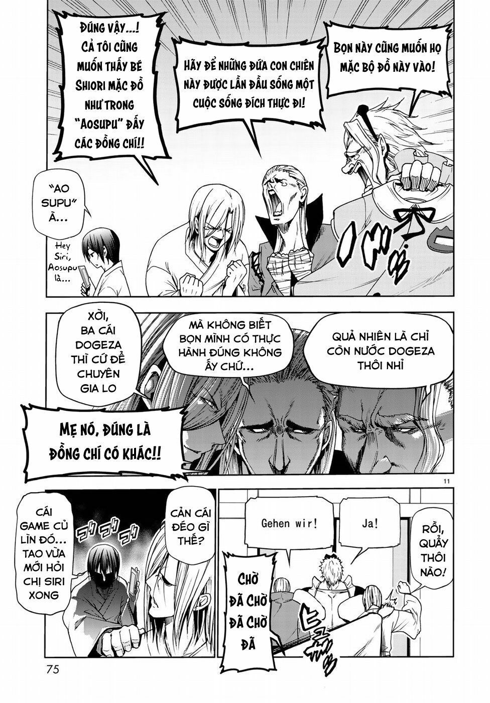 cô gái thích lặn - grand blue chapter 49 11
