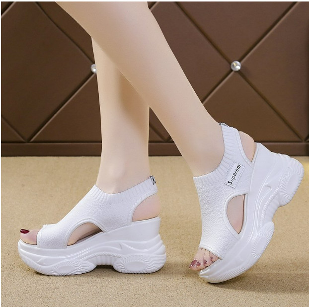 Dép Nữ Cao Gót Tăng Chiều Cao Phong Cách AG49 - Hàng Quảng Châu Cao Cấp