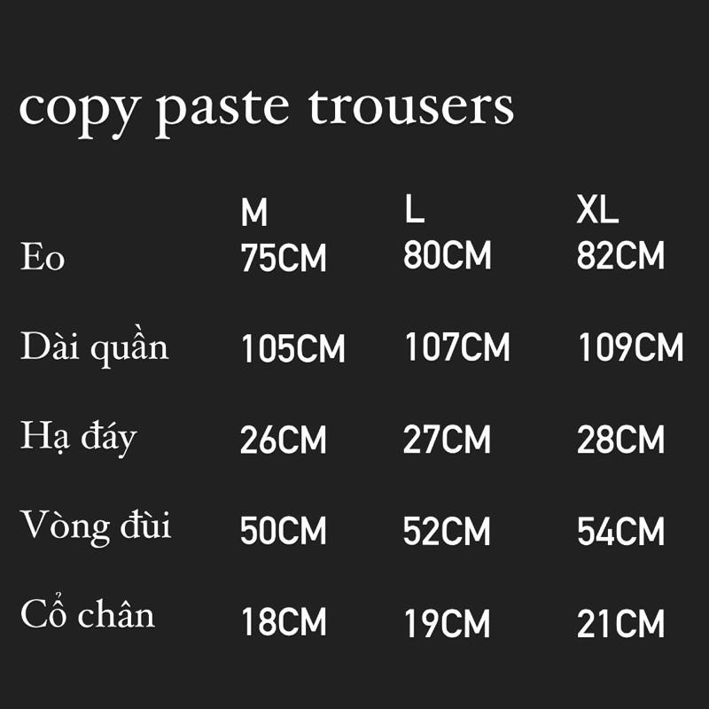 Quần kaki AZIER Copy-Paste độc lạ