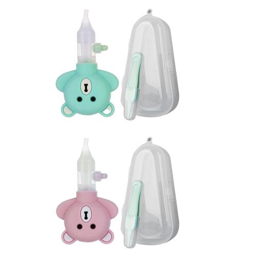 Dụng Cụ Hút Mũi An Toàn Cho Bé Silicon Hình Gấu Tiện Lợi Cho Bé